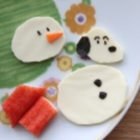キャラ弁 スヌーピー 雪だるまのサプライズ弁当 レシピ 作り方 By 楽天レシピ キャラ弁 スヌーピー 雪だるまのサプライズ弁当 レシピ 作り方 By 楽天レシピ